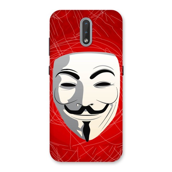 Anonymous Mask Abstract  Back Case for Nokia 2.3