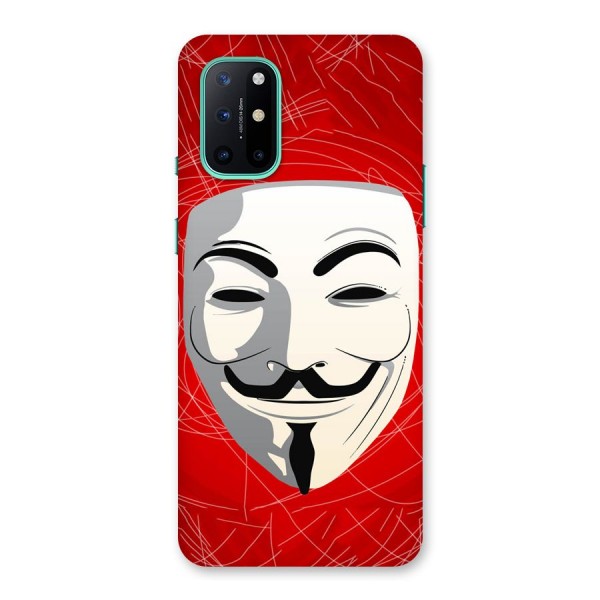 Anonymous Mask Abstract  Back Case for OnePlus 8T