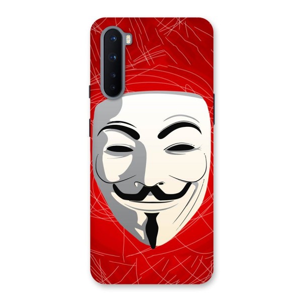 Anonymous Mask Abstract  Back Case for OnePlus Nord