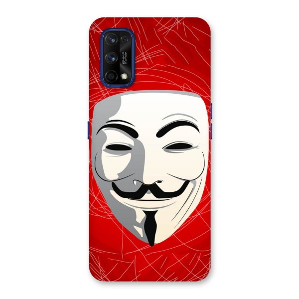 Anonymous Mask Abstract  Back Case for Realme 7 Pro