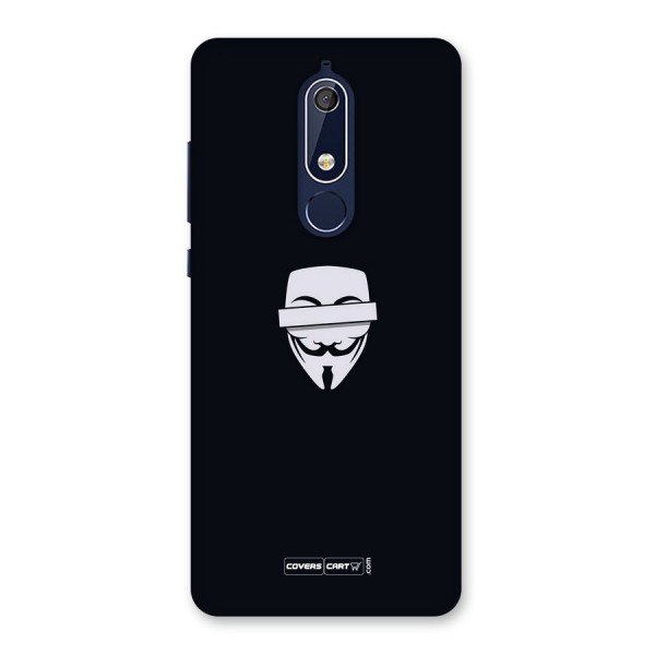 Anonymous Mask Back Case for Nokia 5.1