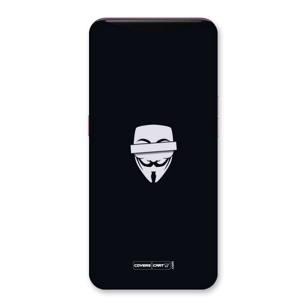 Anonymous Mask Back Case for Oppo Find X