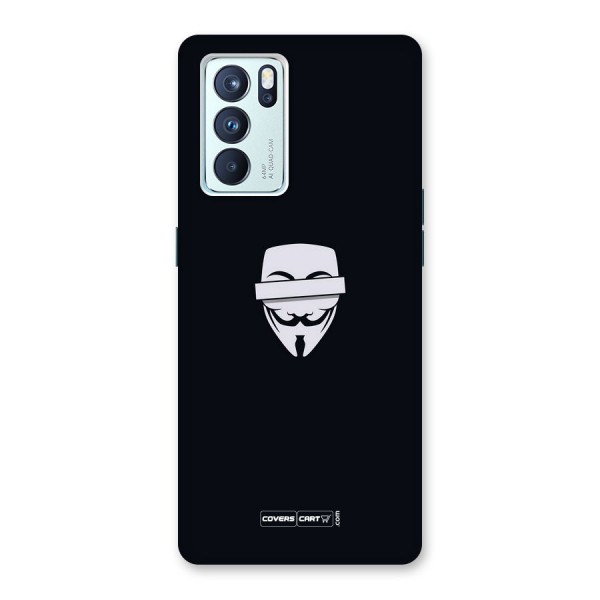 Anonymous Mask Back Case for Oppo Reno6 Pro 5G
