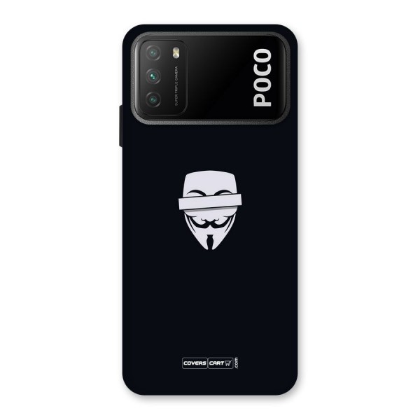 Anonymous Mask Back Case for Poco M3