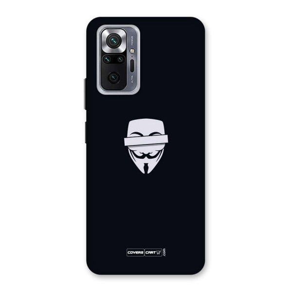 Anonymous Mask Back Case for Redmi Note 10 Pro