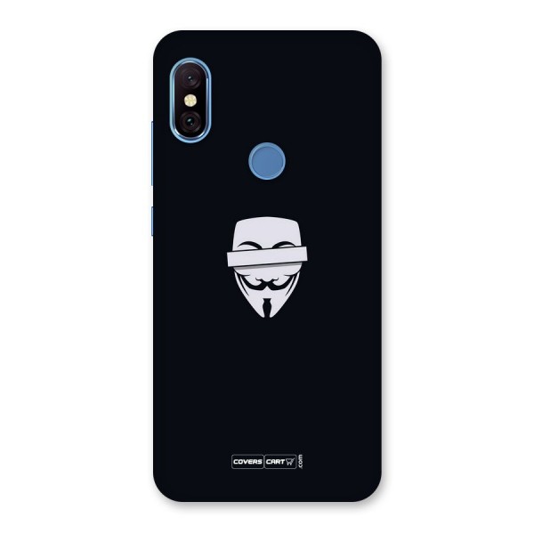 Anonymous Mask Back Case for Redmi Note 6 Pro