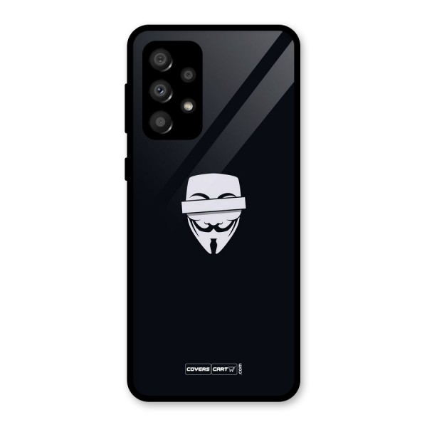 Anonymous Mask Glass Back Case for Galaxy A32