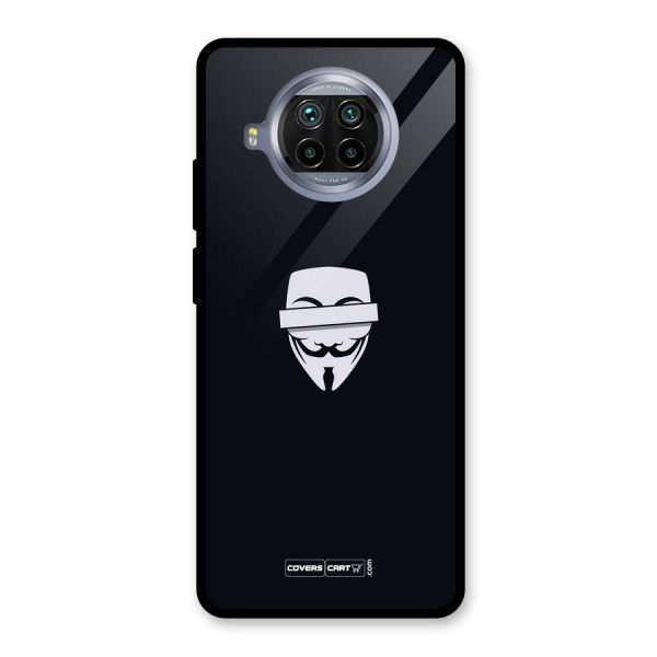 Anonymous Mask Glass Back Case for Mi 10i