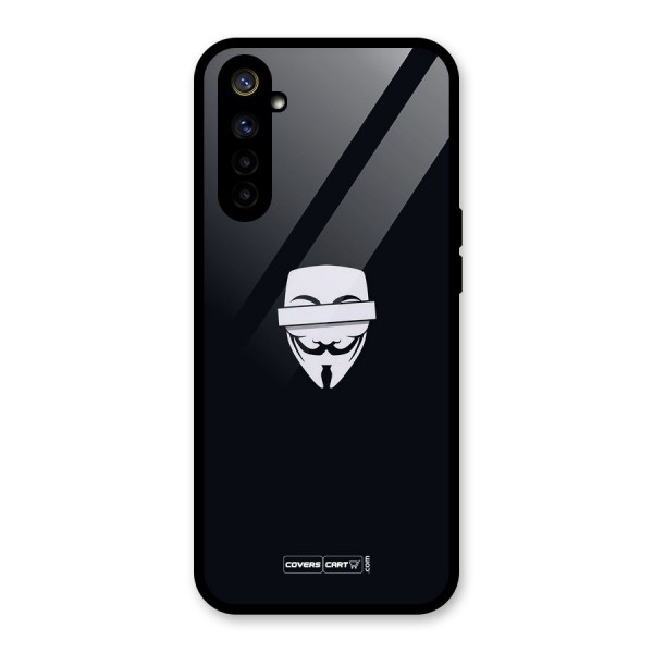 Anonymous Mask Glass Back Case for Realme 6