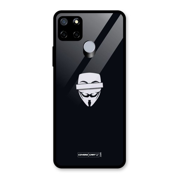 Anonymous Mask Glass Back Case for Realme C15