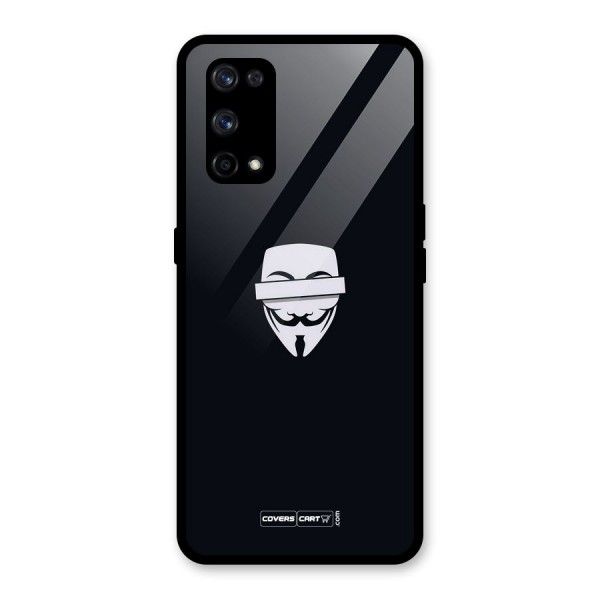 Anonymous Mask Glass Back Case for Realme X7 Pro