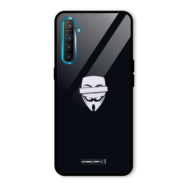 Anonymous Mask Glass Back Case for Realme XT