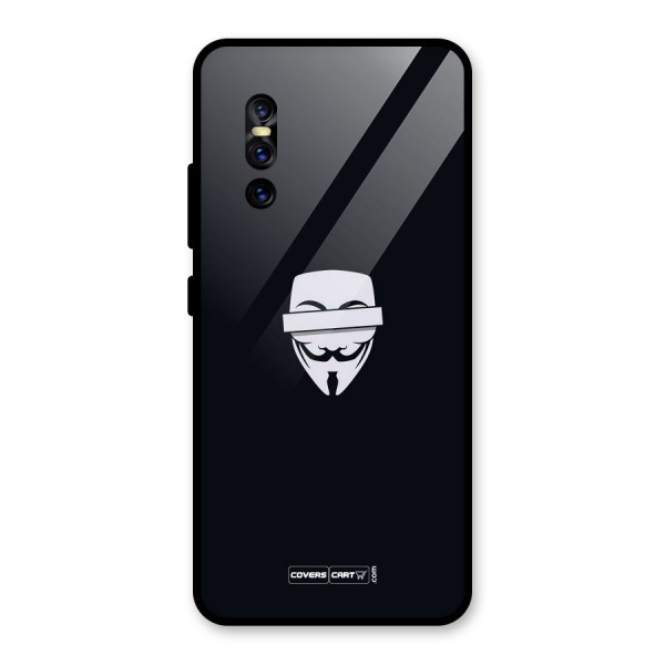 Anonymous Mask Glass Back Case for Vivo V15 Pro