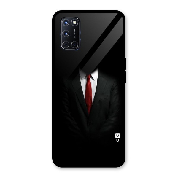 Anonymous Suit Glass Back Case for Oppo A52