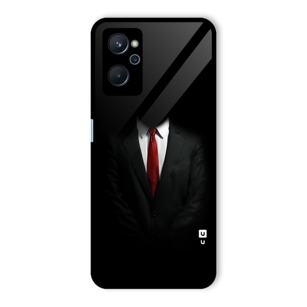 Anonymous Suit Glass Back Case for Realme 9i