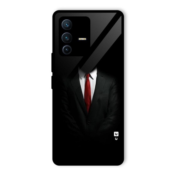 Anonymous Suit Glass Back Case for Vivo V23 Pro