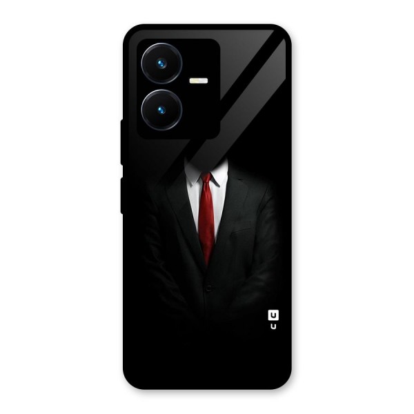 Anonymous Suit Glass Back Case for Vivo Y22