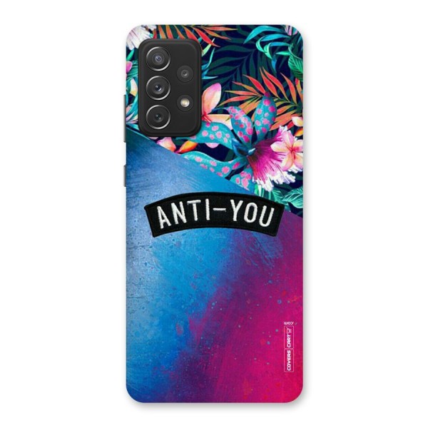 Anti You Back Case for Galaxy A72