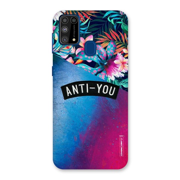 Anti You Back Case for Galaxy F41