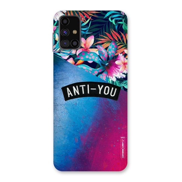 Anti You Back Case for Galaxy M31s