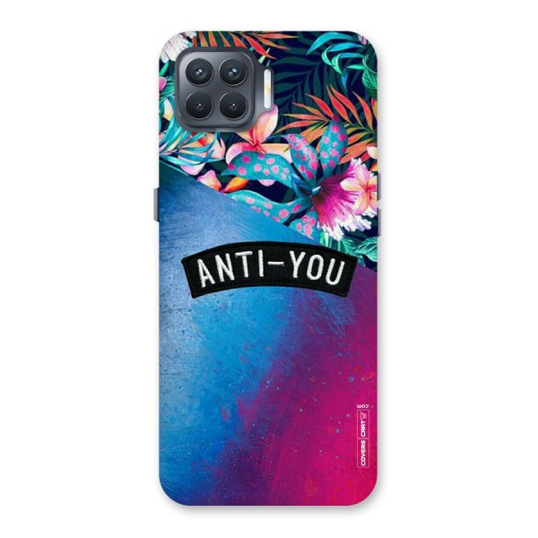 Anti You Back Case for Oppo F17 Pro