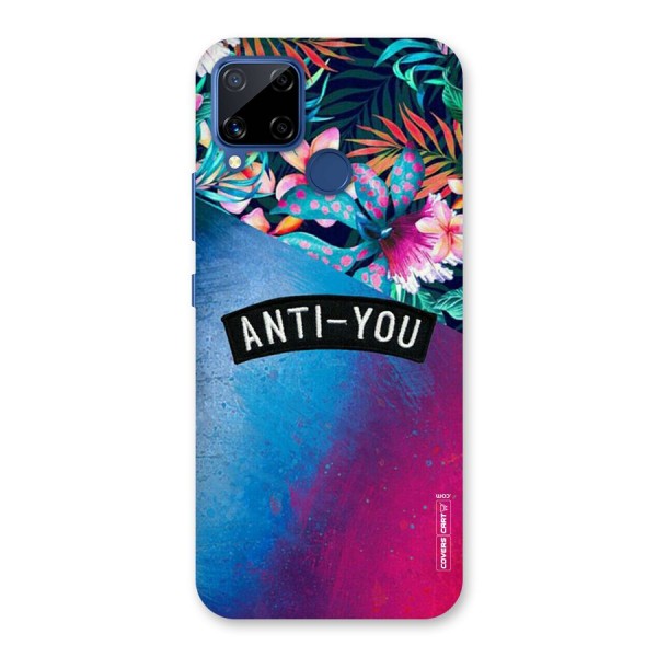 Anti You Back Case for Realme C12