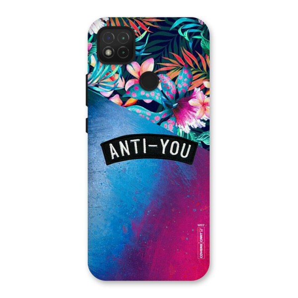 Anti You Back Case for Redmi 9C