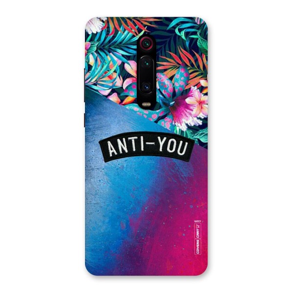 Anti You Back Case for Redmi K20 Pro