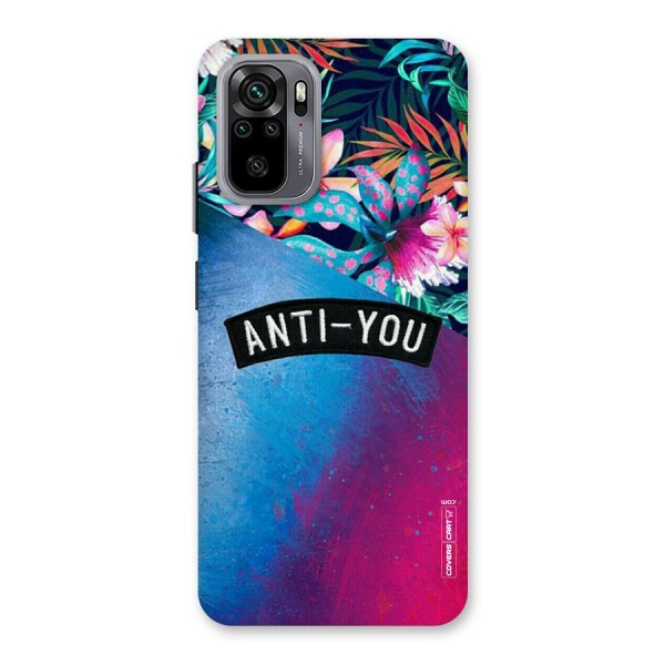 Anti You Back Case for Redmi Note 10