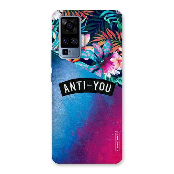 Anti You Back Case for Vivo X50 Pro