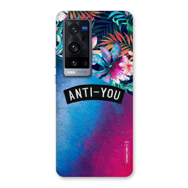 Anti You Back Case for Vivo X60 Pro Plus