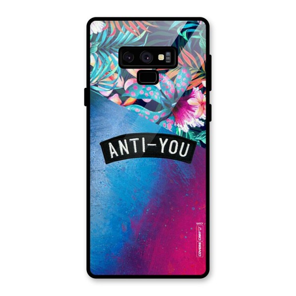 Anti You Glass Back Case for Galaxy Note 9