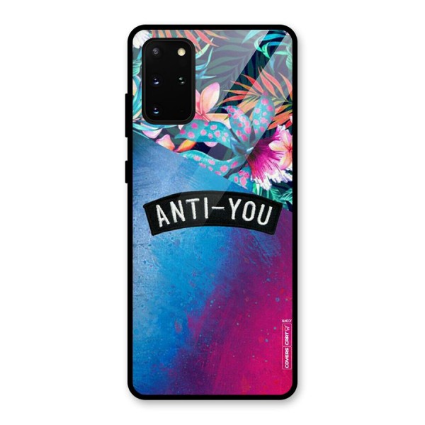 Anti You Glass Back Case for Galaxy S20 Plus