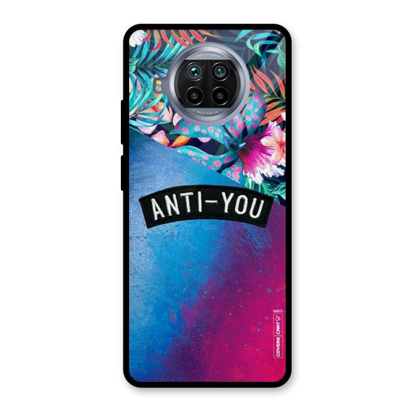 Anti You Glass Back Case for Mi 10i