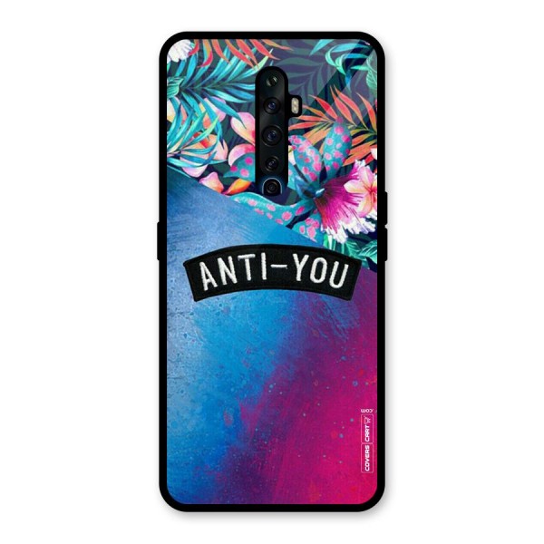 Anti You Glass Back Case for Oppo Reno2 Z