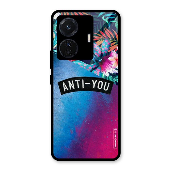 Anti You Glass Back Case for Vivo T1 Pro