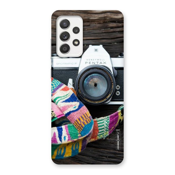 Antique Camera Back Case for Galaxy A52