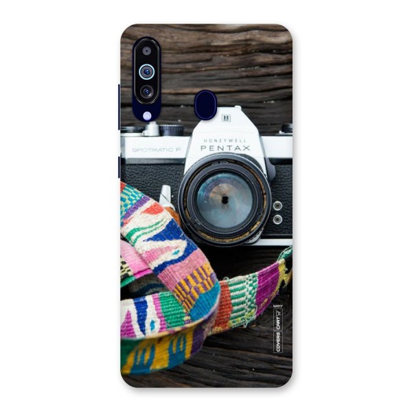 Antique Camera Back Case for Galaxy A60