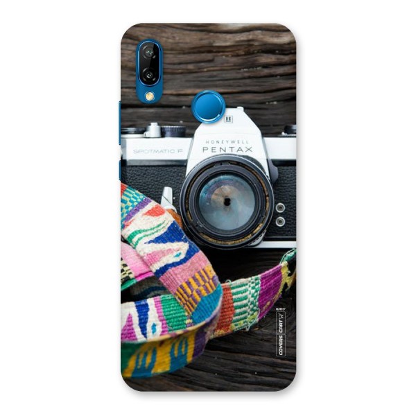 Antique Camera Back Case for Huawei P20 Lite