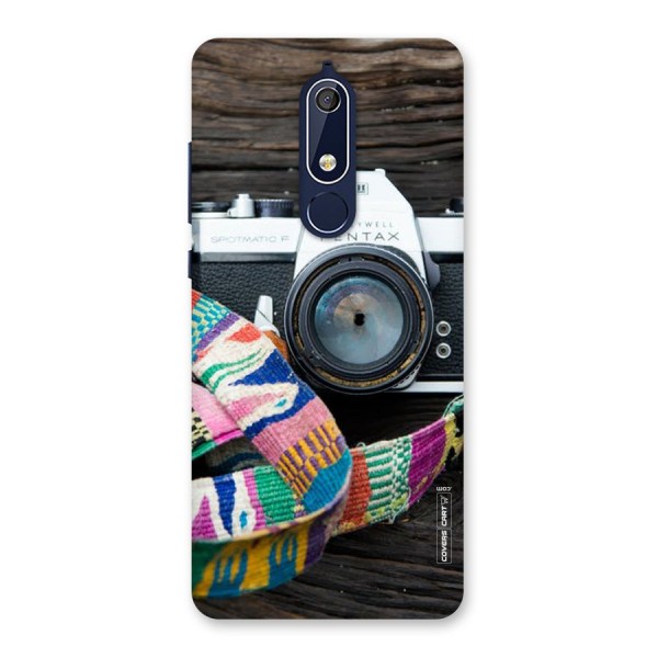 Antique Camera Back Case for Nokia 5.1