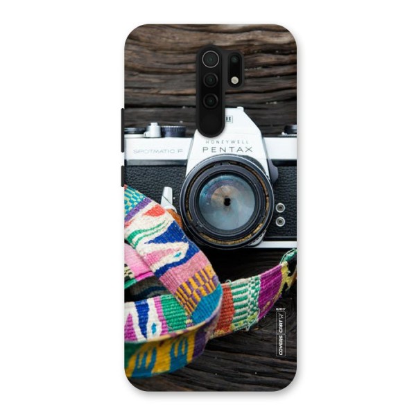 Antique Camera Back Case for Poco M2