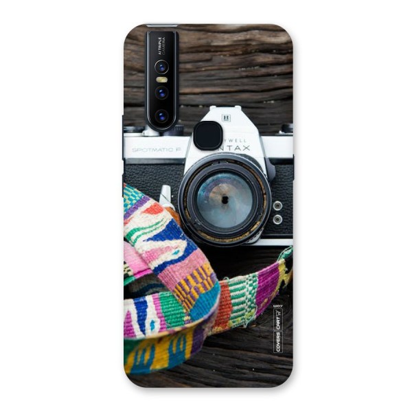 Antique Camera Back Case for Vivo V15