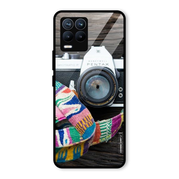 Antique Camera Glass Back Case for Realme 8