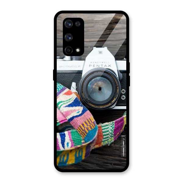 Antique Camera Glass Back Case for Realme X7 Pro