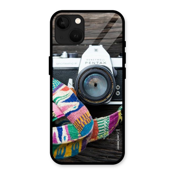 Antique Camera Glass Back Case for iPhone 13