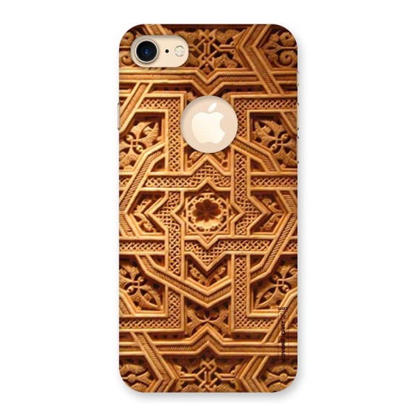 Archaic Wall Back Case for iPhone 8 Logo Cut