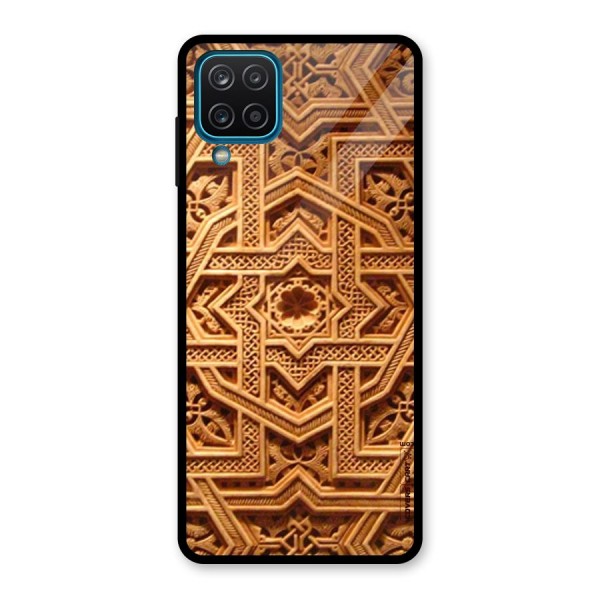 Archaic Wall Glass Back Case for Galaxy A12