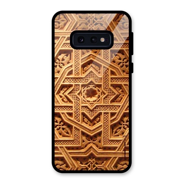 Archaic Wall Glass Back Case for Galaxy S10e