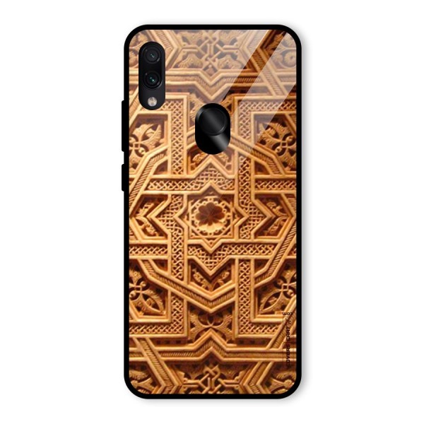 Archaic Wall Glass Back Case for Redmi Note 7