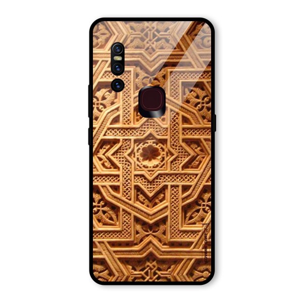 Archaic Wall Glass Back Case for Vivo V15